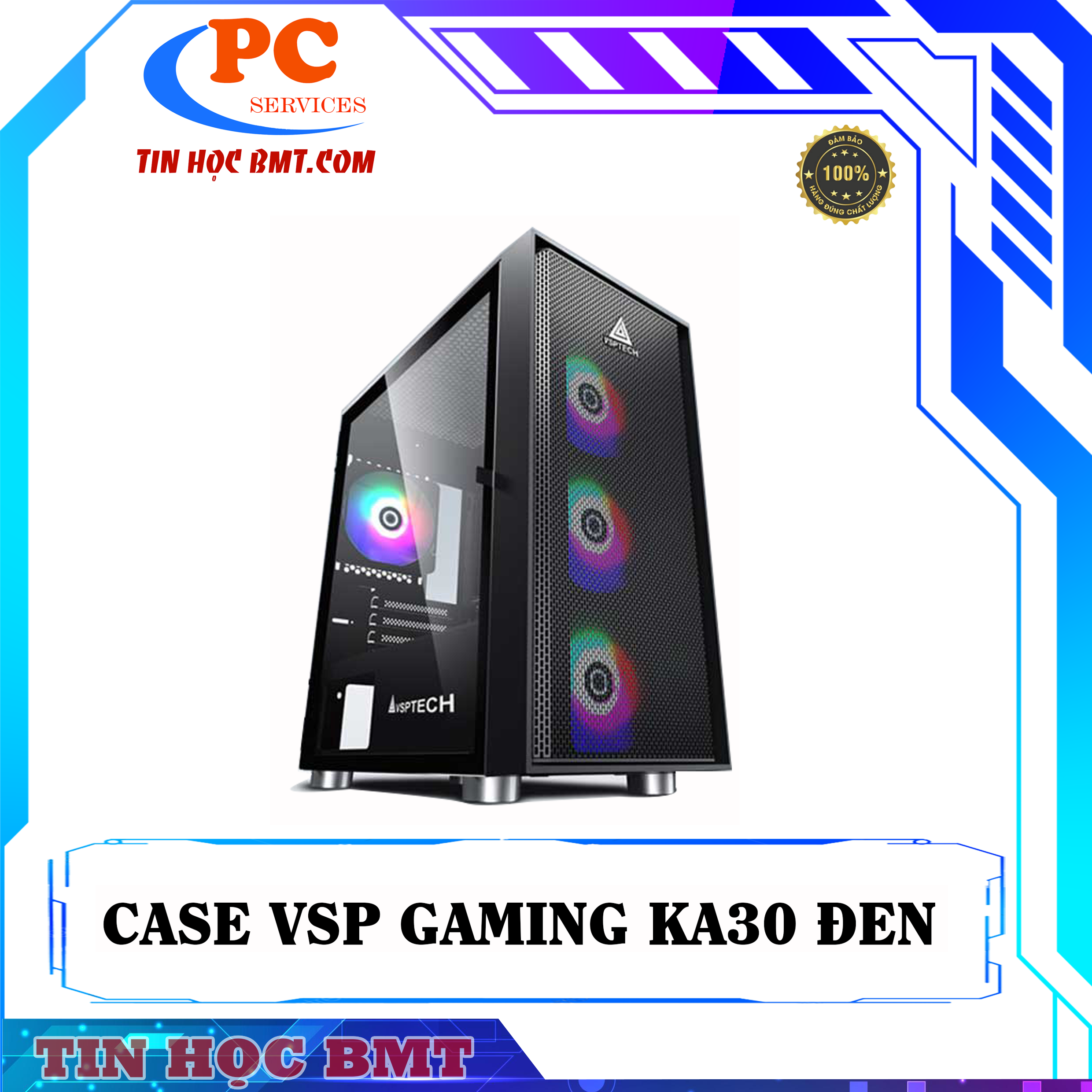 Case VSP Gaming KA30 Black
