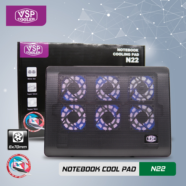 Notebook cool pad N22