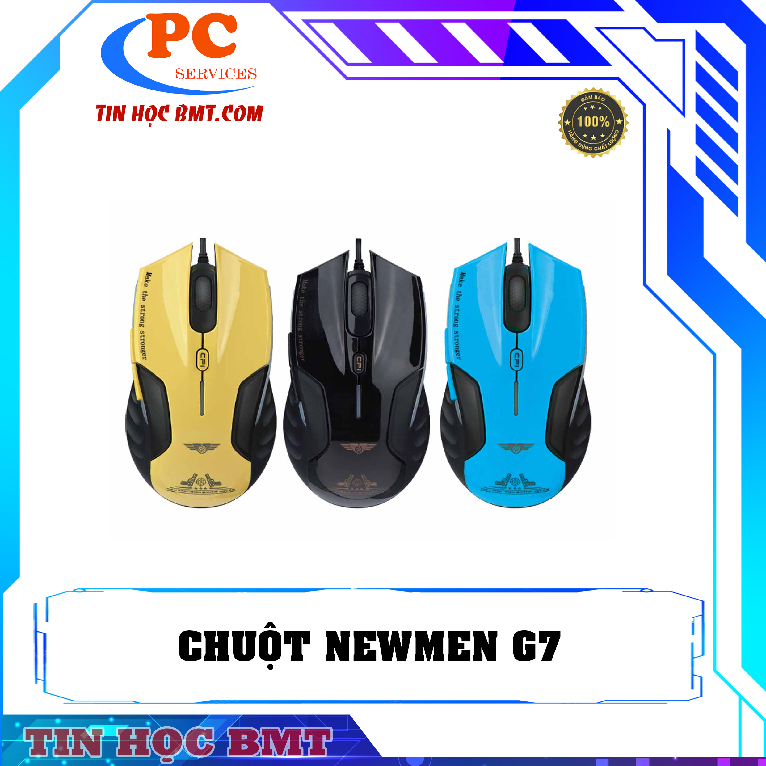 Chuột gaming có dây Newmen G7+