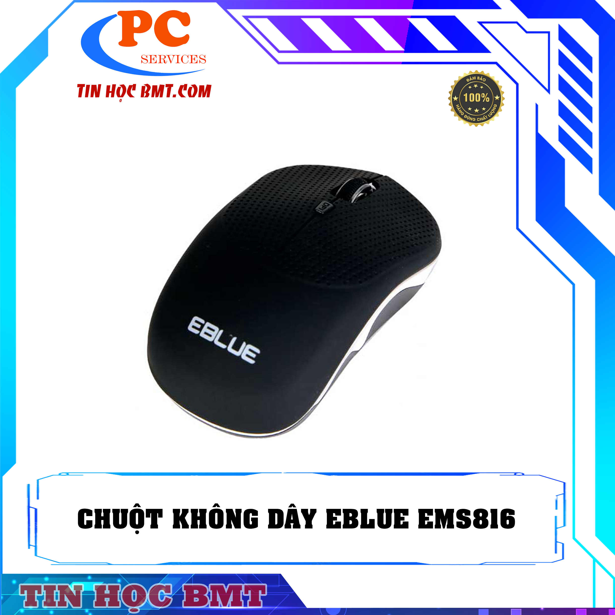 CHUỘT KHÔNG DÂY EBLUE EMS816