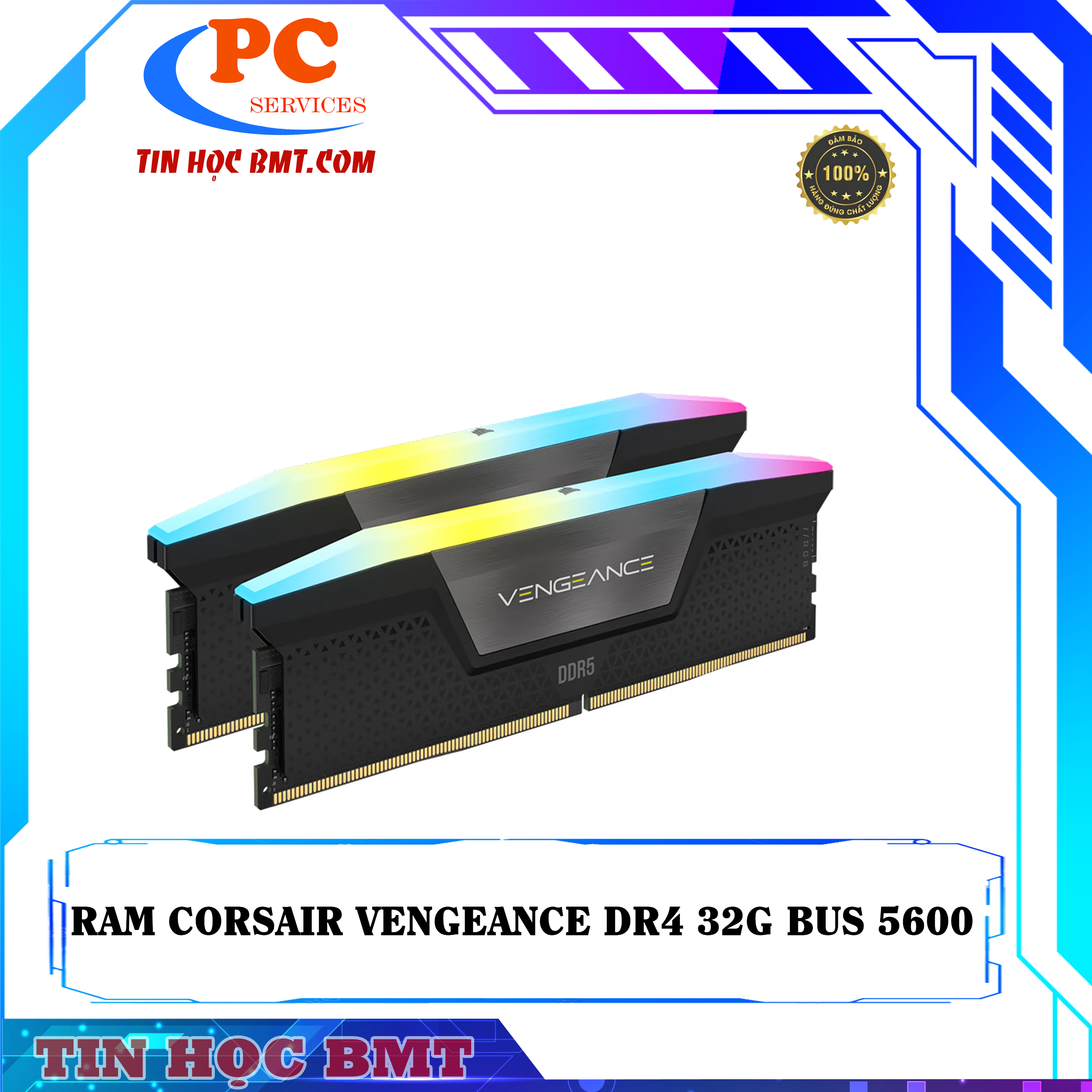 Ram Corsair VENGEANCE RGB 32GB BUS 5600
