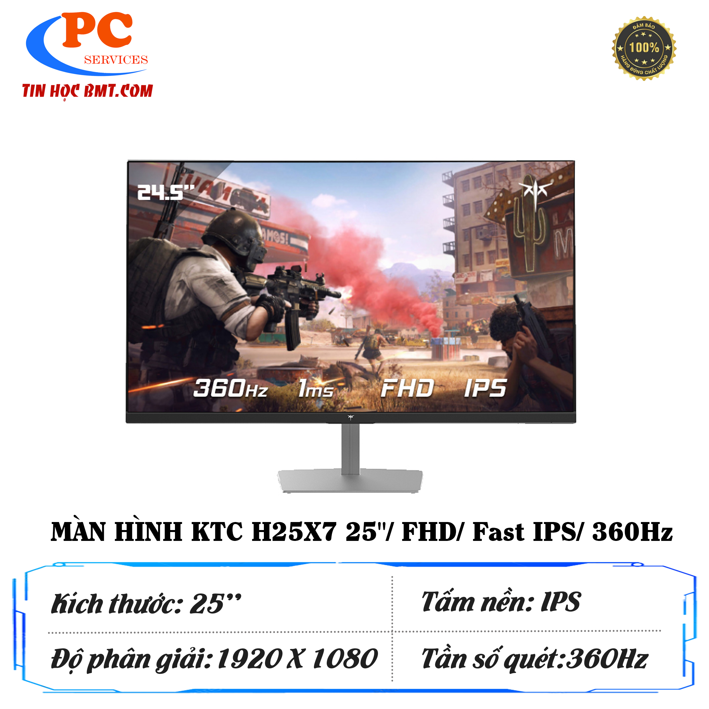 Màn hình KTC H25X7 25