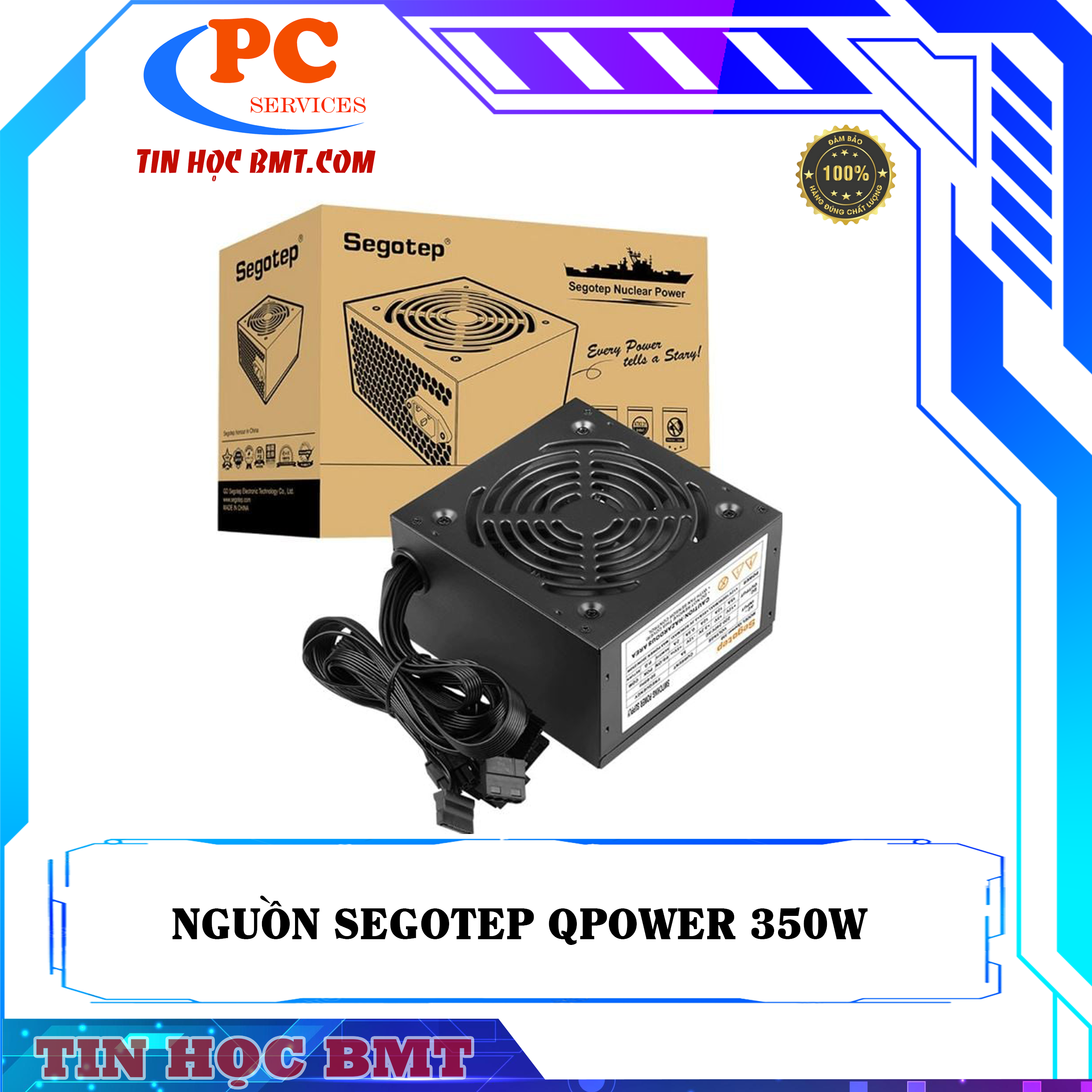 Nguồn Segotep Qpower 350W